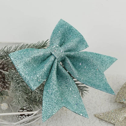 Lazo navideño en varios colore  para árbol de Navidad