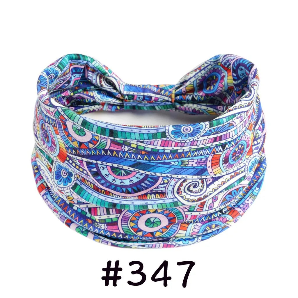 Diademas bohemias de algodón