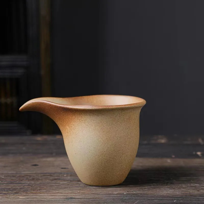 Olla de viga de elevación de cerámica gruesa estilo japonés y accesorios