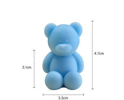 1PC Velas lindas Animales Oso Velas perfumadas