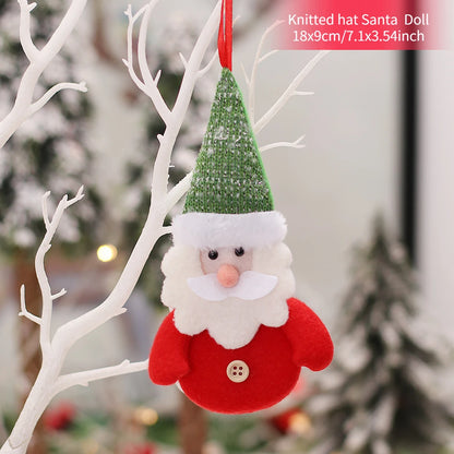 Papá Noel Muñeco de nieve para el Árbol