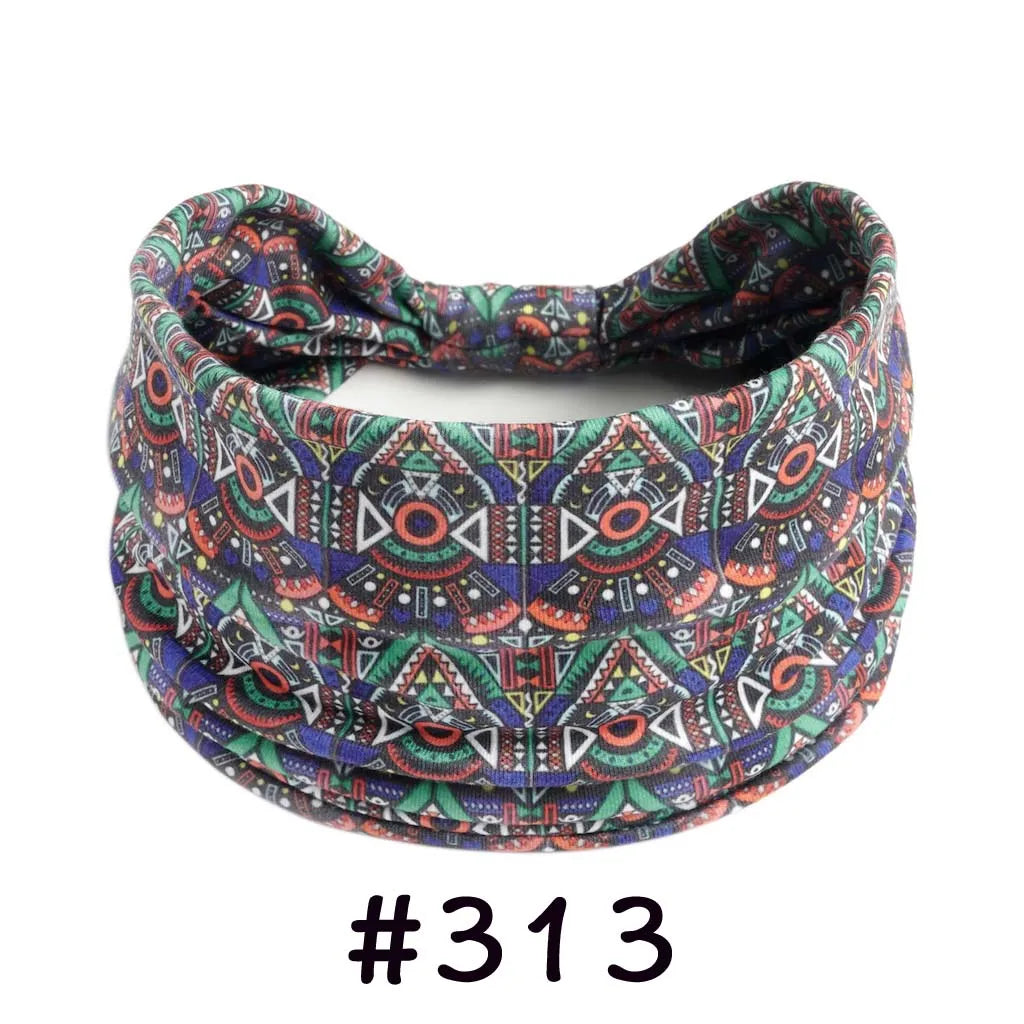 Diademas bohemias de algodón