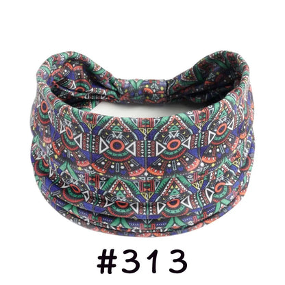 Diademas bohemias de algodón