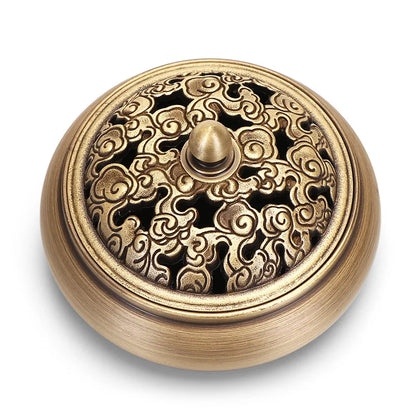 Quemador de incienso de cobre