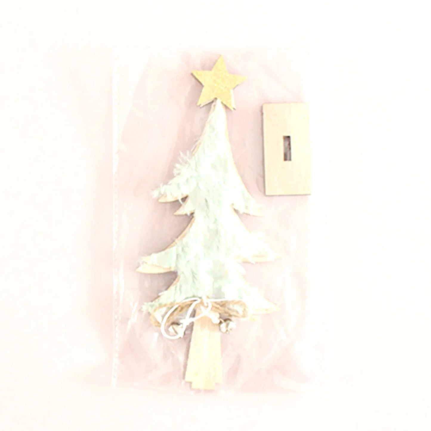 Adornos de madera para árboles de Navidad