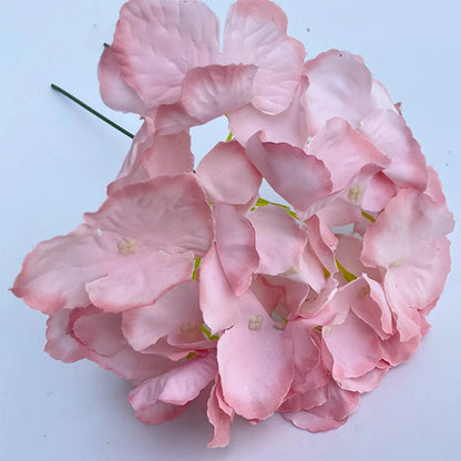 Hortensia Artificial Pequeña Rama Flor de Seda