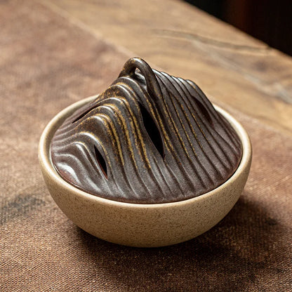 Quemador de incienso vintage de cerámica