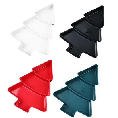 Árbol de Navidad Plato de frutas