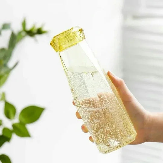 Botellas de agua de vidrio transparente sin BPA 500ml