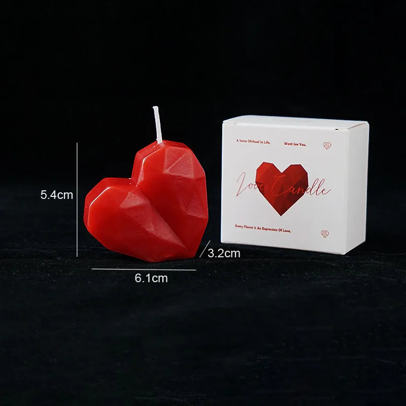 Velas perfumadas Corazón rojo romántico