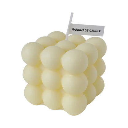 Vela de aromaterapia de cubo mágico de cera de soja en 1 pieza, de alta gama,hecho a mano