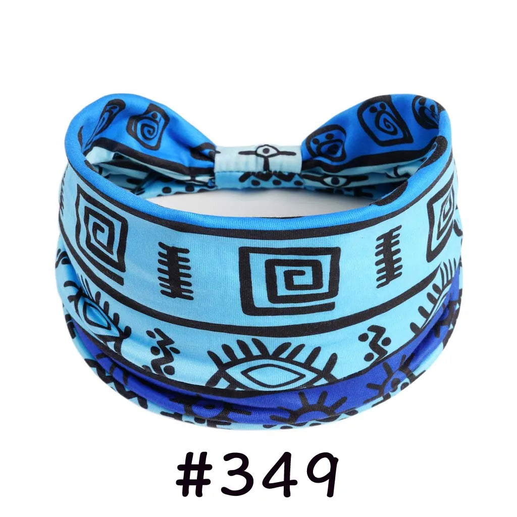 Diademas bohemias de algodón