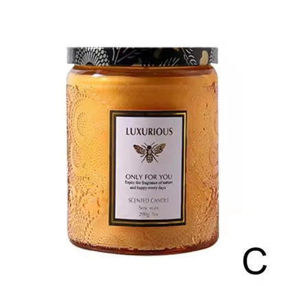 Handmade scented candle