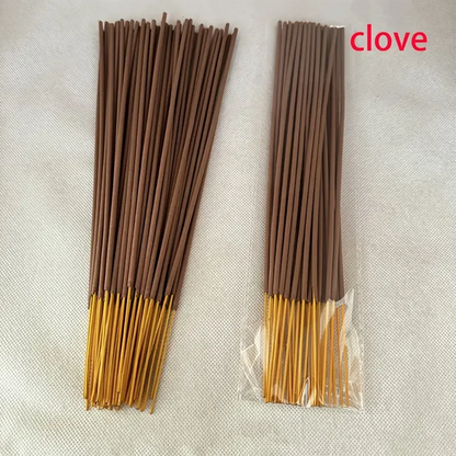 Incienso Con fragancias como salvia, lirio, agujas de pino, coco, flor de cerezo, almizcle, hierba de limón y vainilla