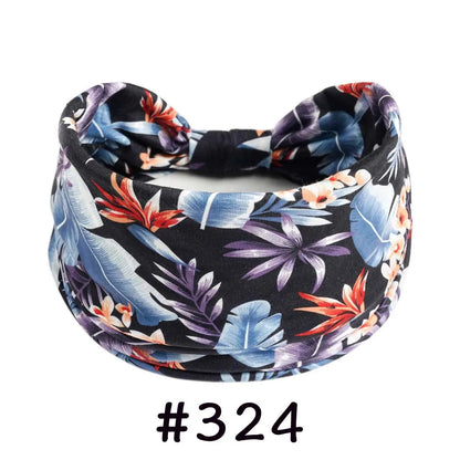 Diademas bohemias de algodón