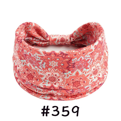 Diademas bohemias de algodón