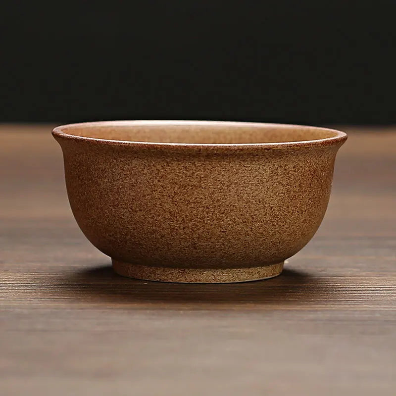 Olla de viga de elevación de cerámica gruesa estilo japonés y accesorios