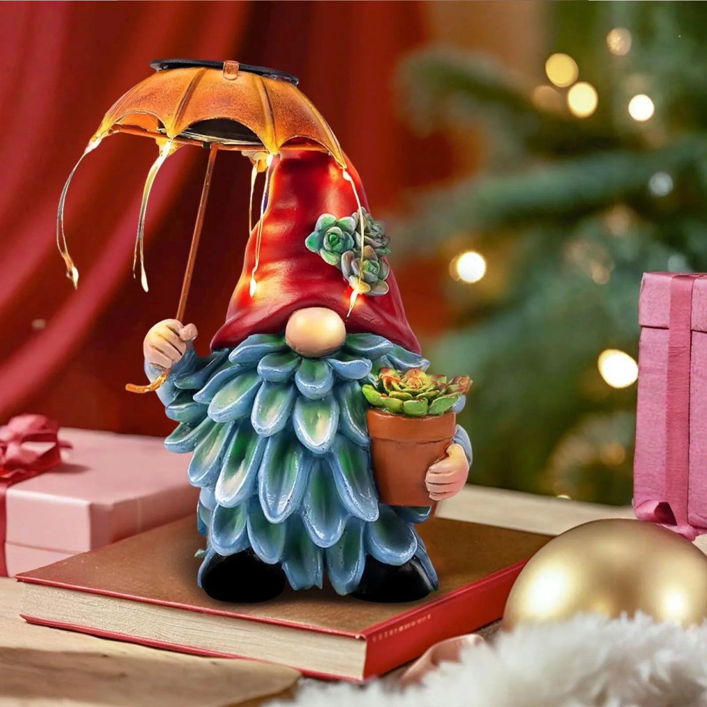 Resin gnome decoration