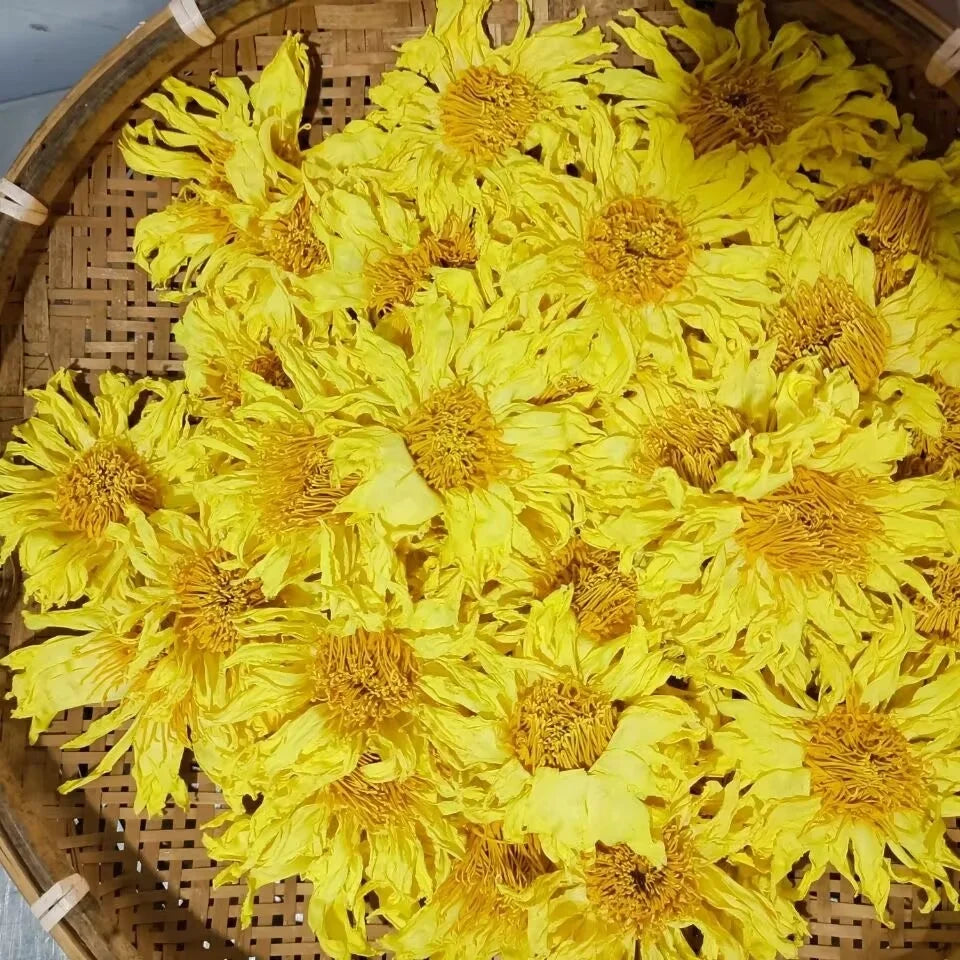 Flores secas aromáticas de flor de loto natural