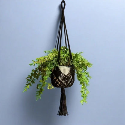 Colgador de plantas boho, interior y exterior