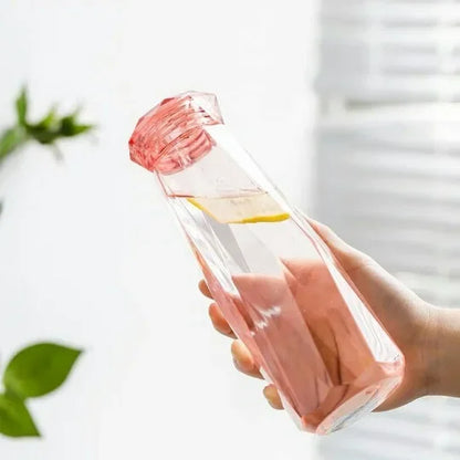 Botellas de agua de vidrio transparente sin BPA 500ml