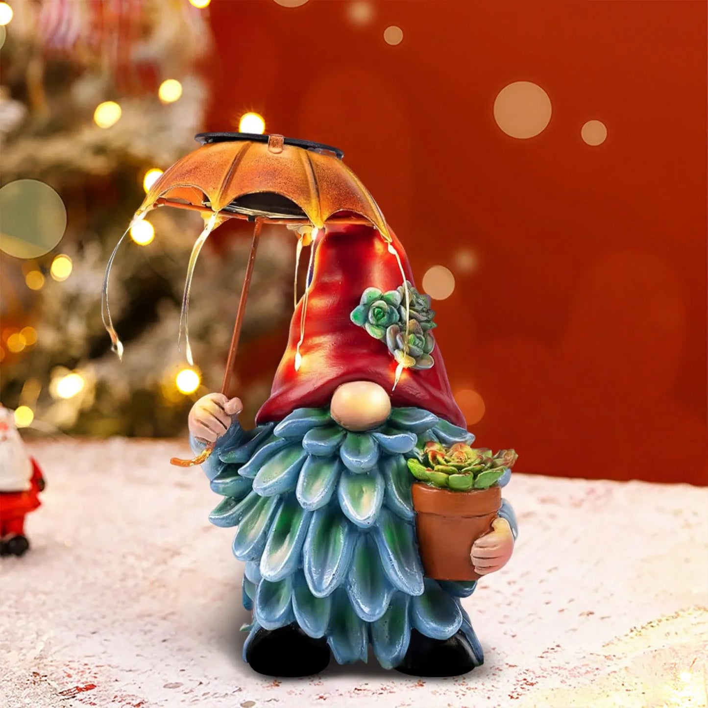 Resin gnome decoration