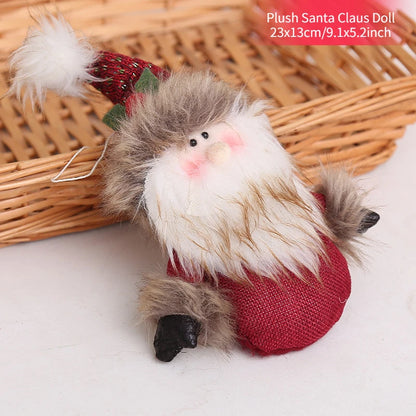 Papá Noel Muñeco de nieve para el Árbol