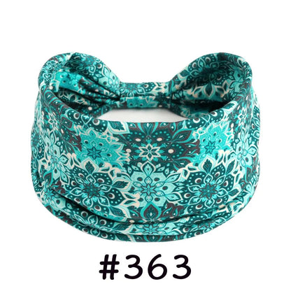 Diademas bohemias de algodón