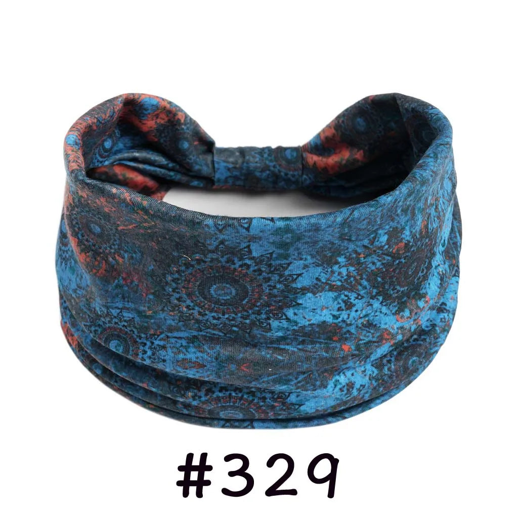 Diademas bohemias de algodón