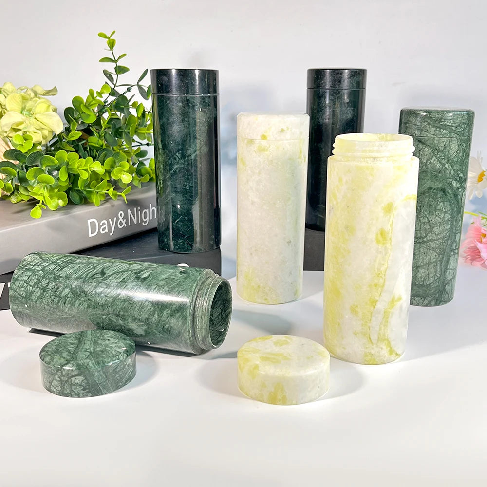 Botella de piedra Ágata