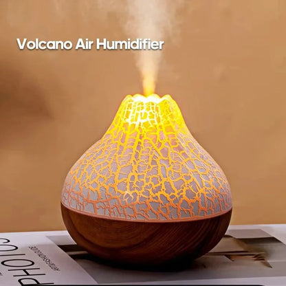 Nuevo humidificador de aire de 300 ml Difusor de aromaterapia de niebla de escritorio USB de gran capacidad con 7 luces nocturnas coloridas