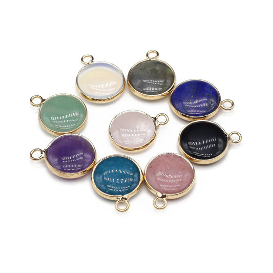 Colgante de piedra natural Forma redonda