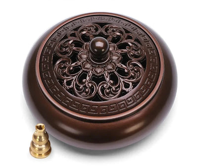 Quemador de incienso de cobre