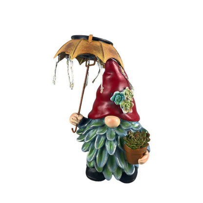 Resin gnome decoration