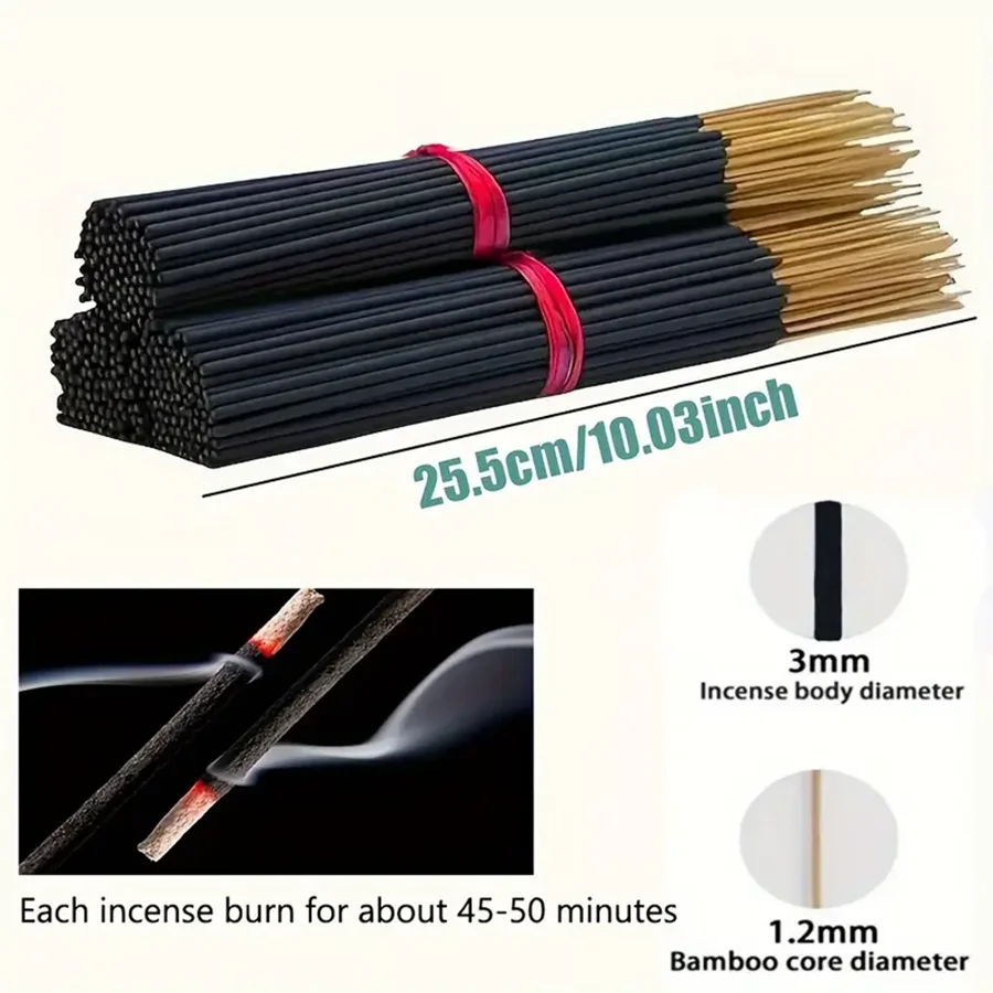 Incienso Con fragancias como salvia, lirio, agujas de pino, coco, flor de cerezo, almizcle, hierba de limón y vainilla