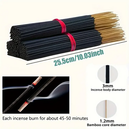 Incienso Con fragancias como salvia, lirio, agujas de pino, coco, flor de cerezo, almizcle, hierba de limón y vainilla