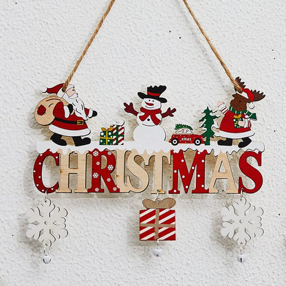 Christmas tree wall hanging