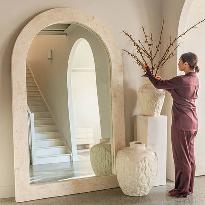 Espejo de diseño grande