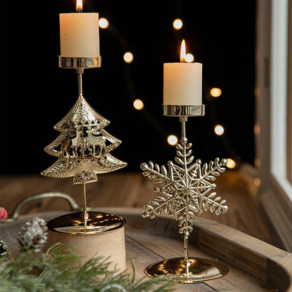 Candelabro navideño