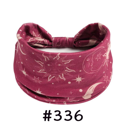 Diademas bohemias de algodón