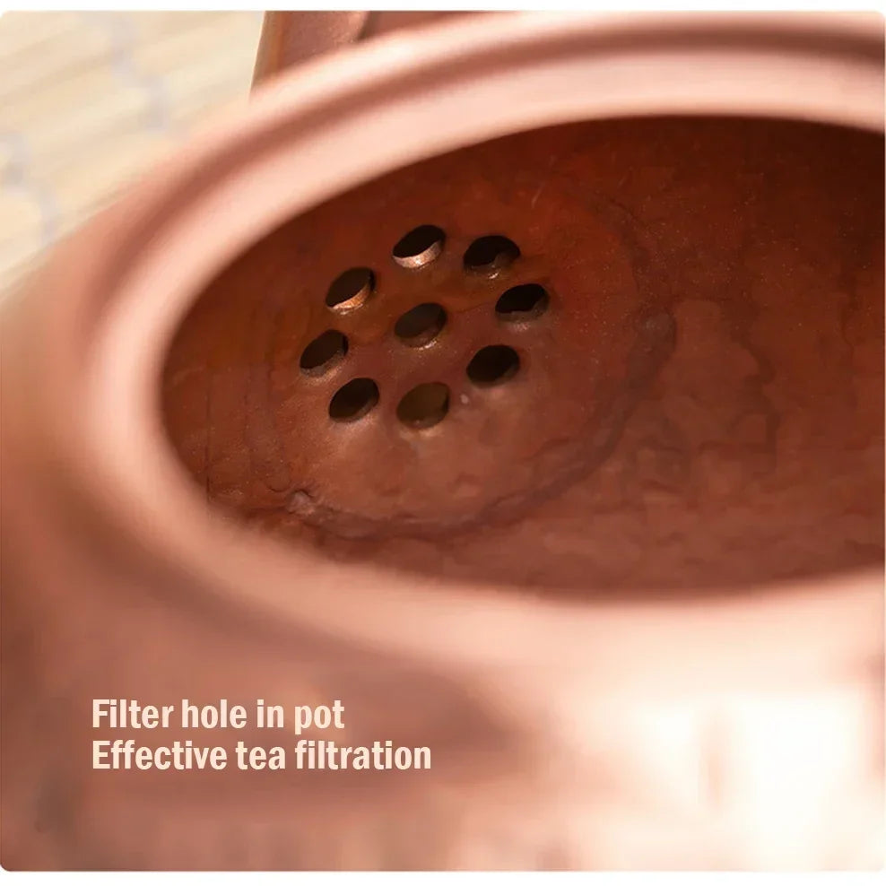 600/1200/1600ml Hervidor de té de cobre puro Estilo retro hecha a mano