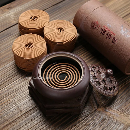 120 discos de incienso Sándalo natural Madera