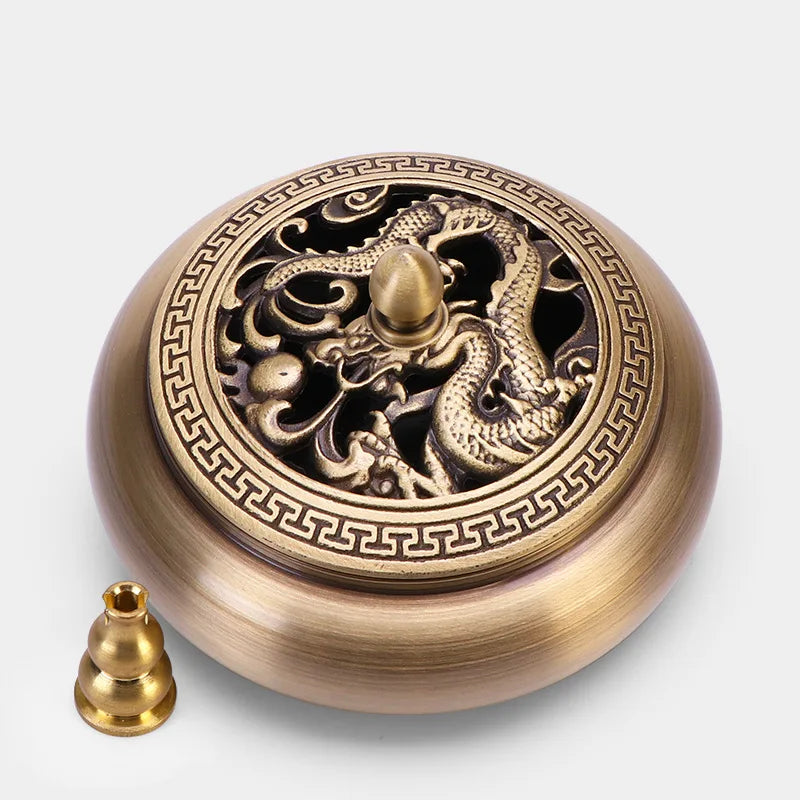 Quemador de incienso de cobre