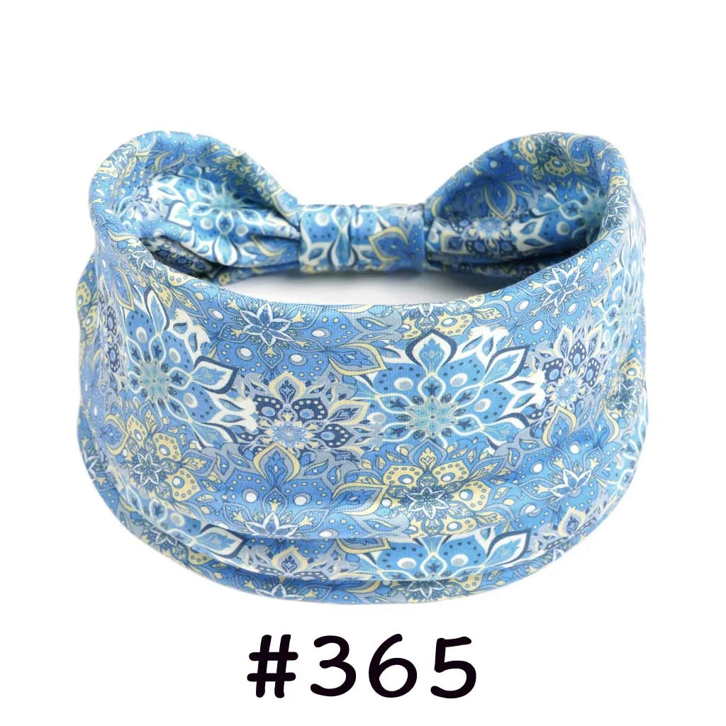 Diademas bohemias de algodón