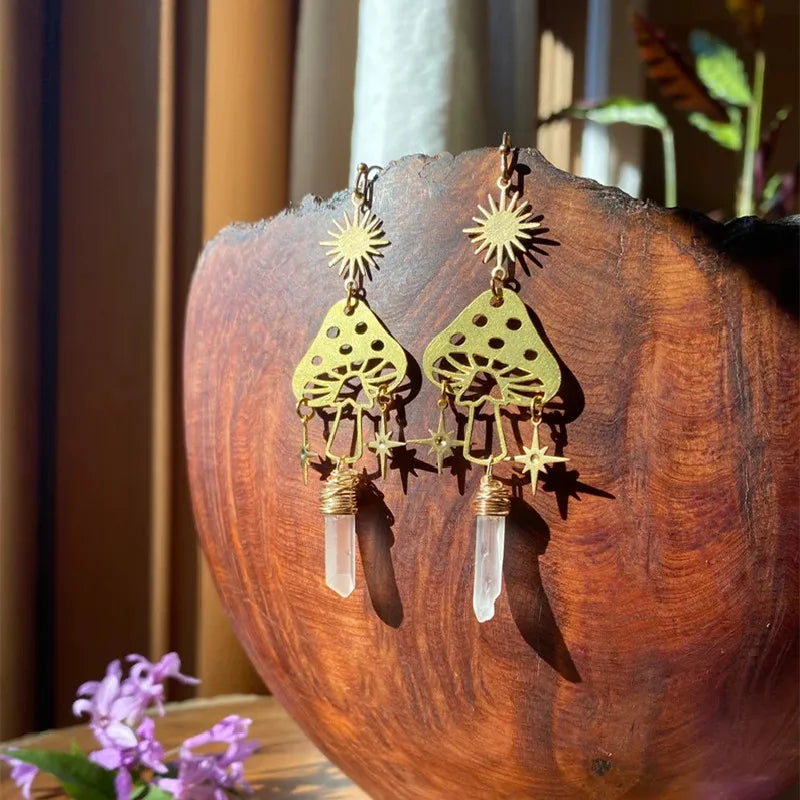 Pendientes de Bohemia Hipoalergénico