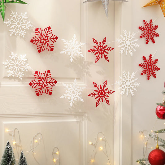 Guirnaldas con motivos de navidad