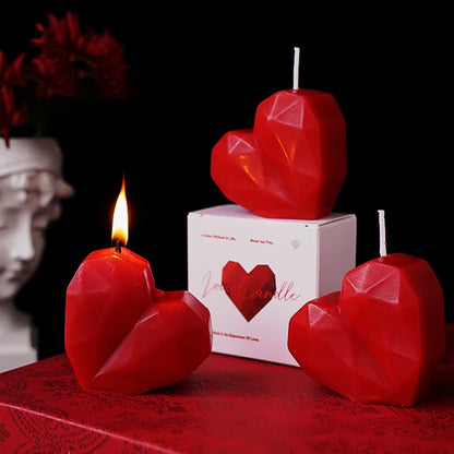 Velas perfumadas Corazón rojo romántico