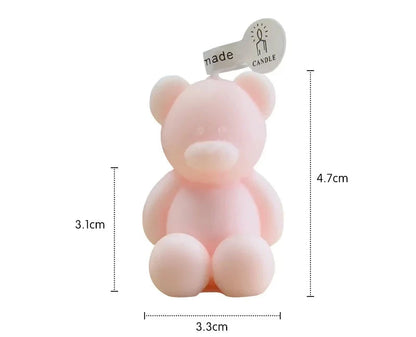 1PC Velas lindas Animales Oso Velas perfumadas