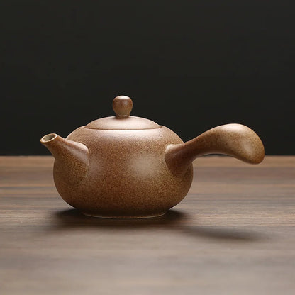 Olla de viga de elevación de cerámica gruesa estilo japonés y accesorios