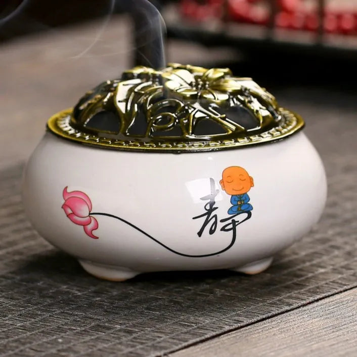 Quemador de incienso diseño creativo